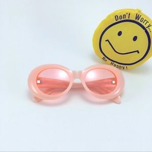 Acne Studios Pink Mustang Sunglasses, Brand New In Box